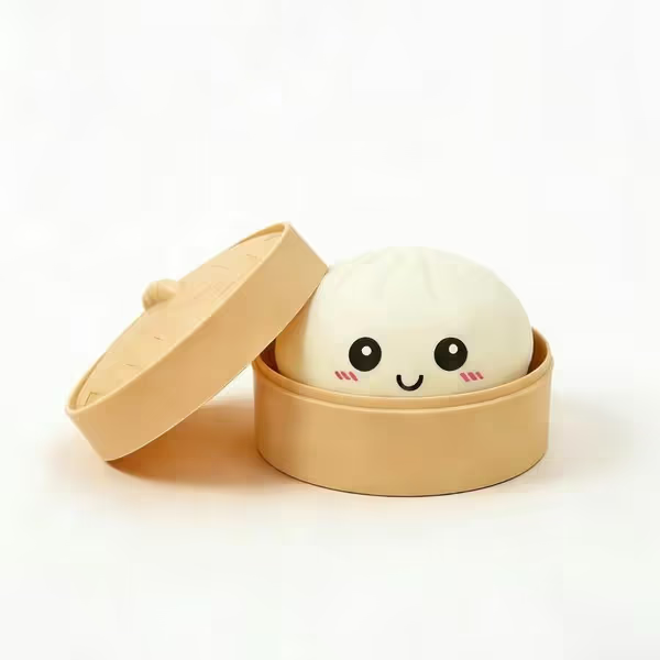 Pureluxo® Dumpling Squishies Mystery Box, Dumplings Stress Balls for Adults | Party Favors Stress Relief Gift for Friends and Coworkers