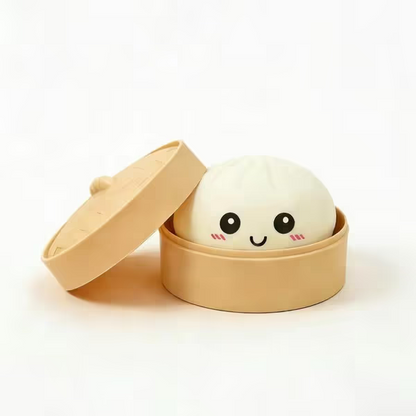 Pureluxo® Dumpling Squishies Mystery Box, Dumplings Stress Balls for Adults | Party Favors Stress Relief Gift for Friends and Coworkers