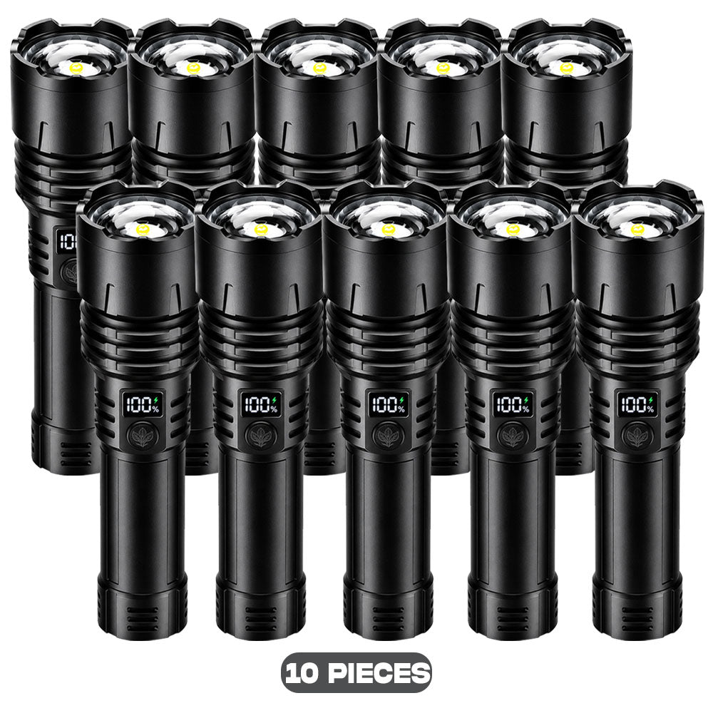 🎁 2026 Billhol® NEW Super Bright Ultimate Tactical Survival Flashlight · 2M+ SOLD · 80X Brighter ·120H Runtime · Military COB LED Tech