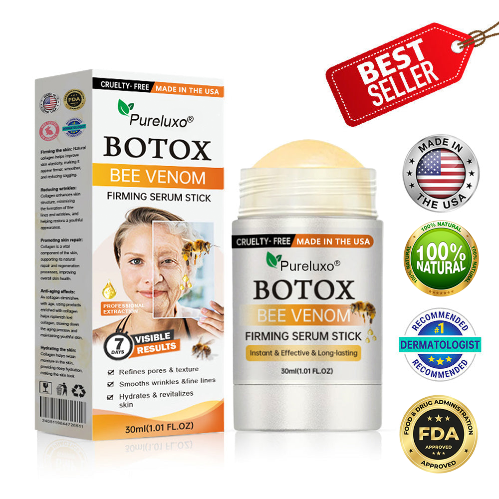 Made and Shipped from US✨Pureluxo® Botox Bee Venom Firming Serum Stick(🔥LAST DAY 70% OFF) 🛒