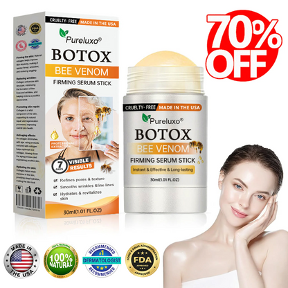 Made and Shipped from US✨Pureluxo® Botox Bee Venom Firming Serum Stick(🔥LAST DAY 70% OFF) 🛒