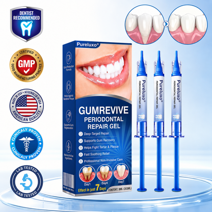 🇺🇸Pureluxo® 🦷GumRevive periodontal repair gel🔥