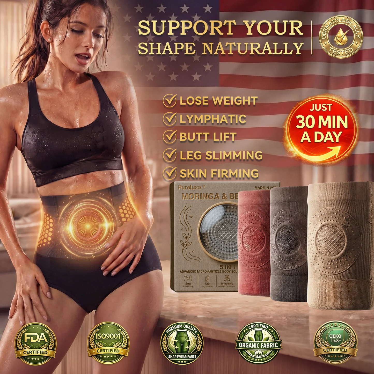 𝐏𝐮𝐫𝐞𝐥𝐮𝐱𝐨® 𝐀𝐃𝐕𝐀𝐍𝐂𝐄𝐃 𝐌𝐈𝐂𝐑𝐎-𝐏𝐀𝐑𝐓𝐈𝐂𝐋𝐄 𝐁𝐎𝐃𝐘 𝐒𝐂𝐔𝐋𝐏𝐓𝐈𝐍Ｇ & 𝐅𝐀𝐓 𝐁𝐔𝐑𝐍 𝐒𝐇𝐎𝐑𝐓💟💟