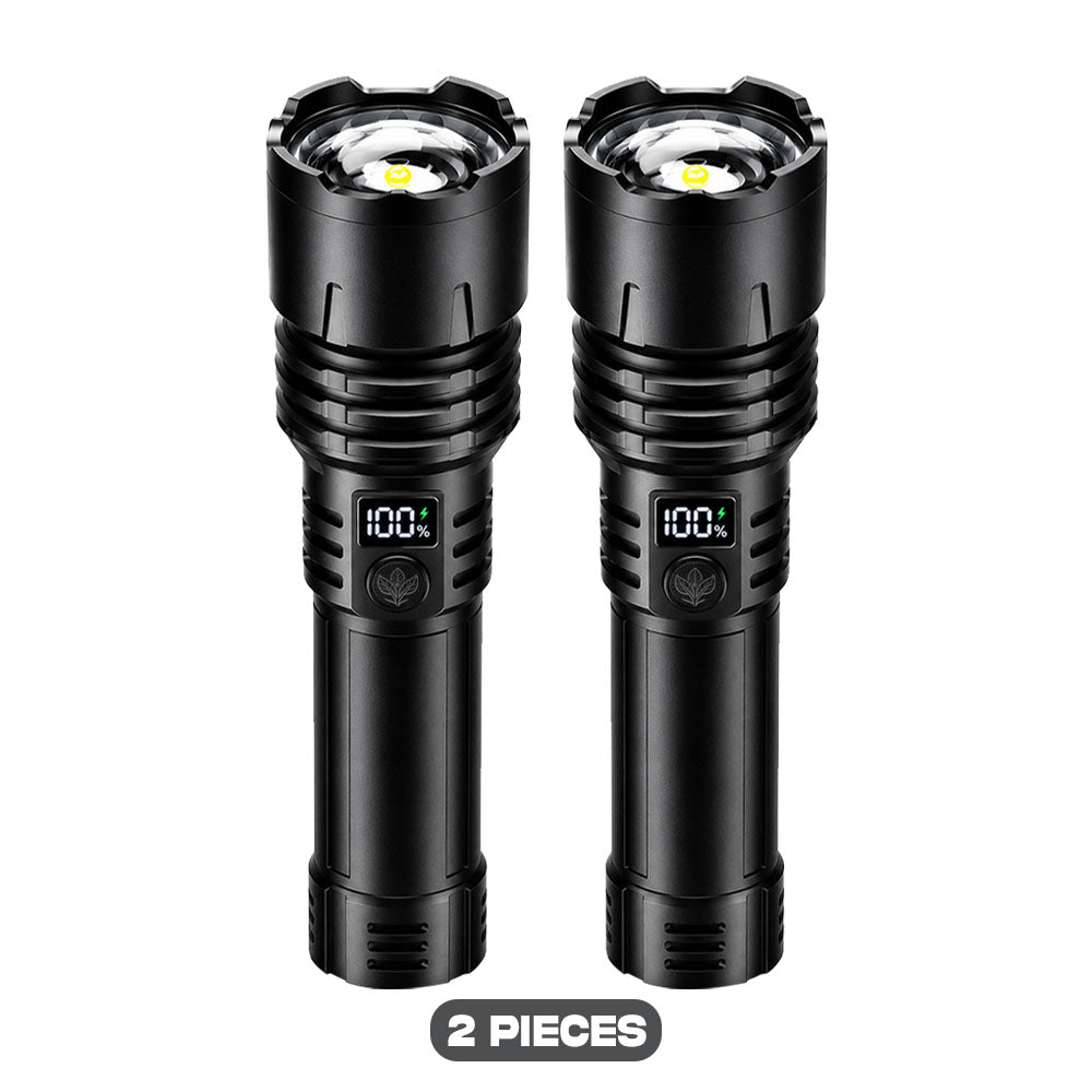 🎁 2026 Billhol® NEW Super Bright Ultimate Tactical Survival Flashlight · 2M+ SOLD · 80X Brighter ·120H Runtime · Military COB LED Tech