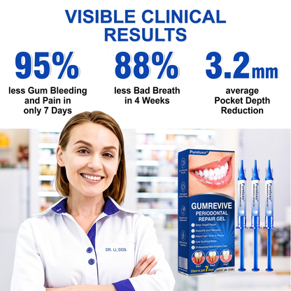 🇺🇸Pureluxo® 🦷GumRevive periodontal repair gel🔥